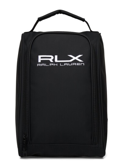 Ralph Lauren Golf Polyurethane Shoe Bag Glb Black ONE SIZE Ralph Lauren Golf Polyurethane Shoe Bag Glb Black ONE SIZE