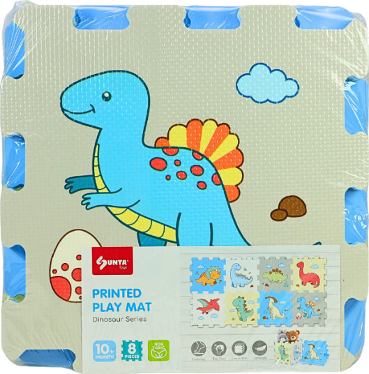 Sunta Puslematte 8 Brikker Dinosaur