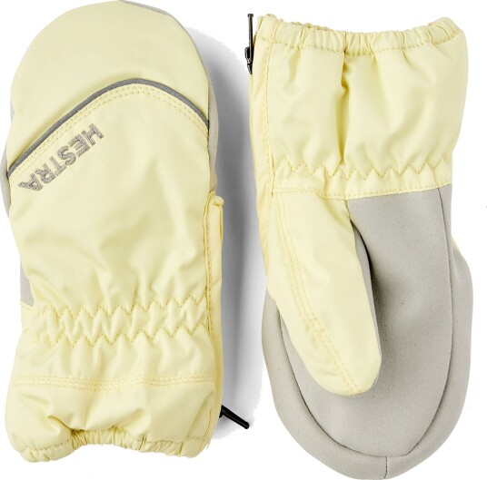 Hestra Baby Zip Light Votter Pale yellow 3 Hestra Baby Zip Light Votter Pale yellow 3