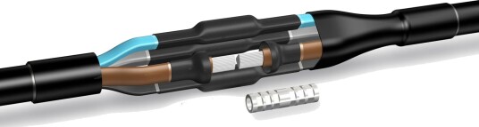 Te Connectivity Ljsu Kabelskjøt 4 LEDere, Varmekrymping Ljsu-4 × 004-016, 4–16 mm² Te Connectivity Ljsu Kabelskjøt 4 LEDere, Varmekrymping Ljsu-4 × 004-016, 4–16 mm²