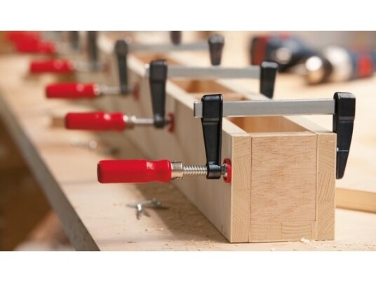 Bessey LM25/5 F-Klemme 25 cm for Tre, Plast og Glass
