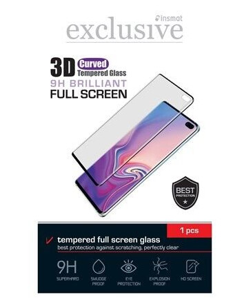 Insmat 3D Curved Brilliant Full Screen - screen protector for mobile phone Insmat 3D Curved Brilliant Full Screen - screen protector for mobile phone
