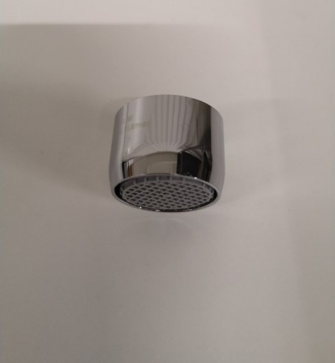 Vannbesparende blandedyse med lang levetid i krom, 22 mm. chrome