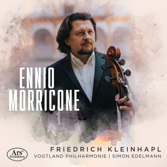 Friedrich Kleinhapl, Vogtland Philharmonie, Simon Edelmann, Ennio Morricone Works for Cello and Orchestra CD