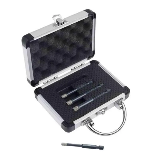 Ironside Diamantborsett 4 deler bor 5-10 mm 5.6.8.10 mm