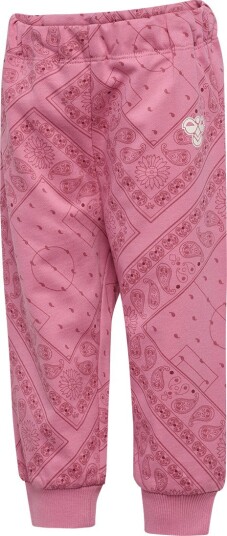 Hummel Hmlmini Loose Paisley Aop Pants Pink 68