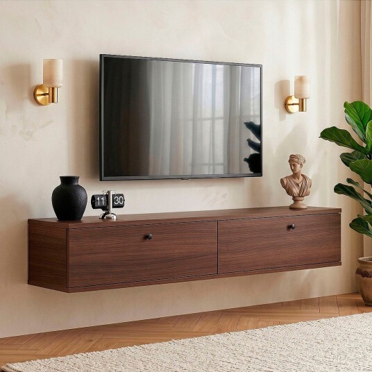 Homitis Tv Stativ Ligne Brun