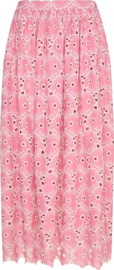 by Ti Mo Broderie Anglaise Skirt Pink S by Ti Mo Broderie Anglaise Skirt Pink S
