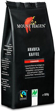 Mount Hagen Kaffe Arabica malet Ø - 500 g Mount Hagen Kaffe Arabica malet Ø - 500 g