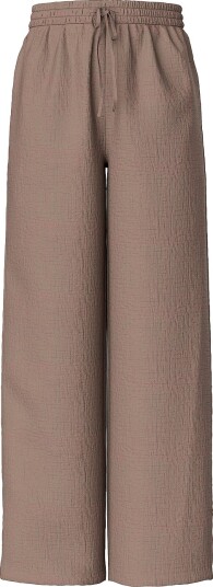 pieces Bukser pcSastina HW Wide Pants Wvn BC Brun