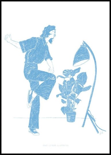 Jlr Dancing4 Copy Plakat / 70x100cm