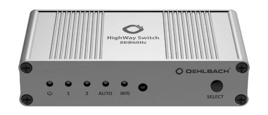 Oehlbach Highway Switch 8K Hdmi Switch 2 Porte