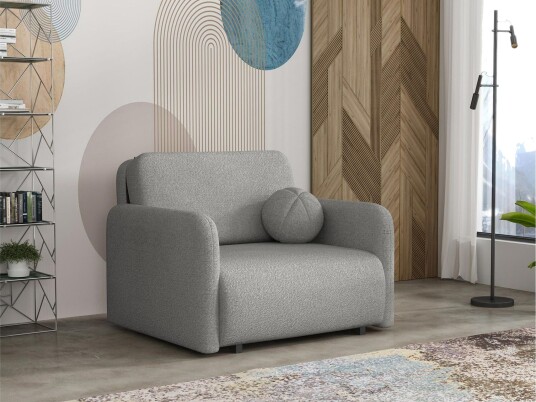 Ajmeri Sovesofa 2 seter i Bouclé Grå Ajmeri Sovesofa 2 seter i Bouclé Grå