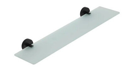 Hefe Epsom hylle, 62x13,3 cm, matt sort Hefe Epsom hylle, 62x13,3 cm, matt sort