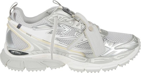 Off White Herre Sko Grå 42 EU,