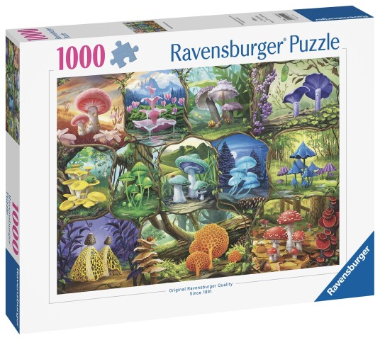 Ravensburger - Puzzle Beautiful Mushrooms 1000p  12000424 