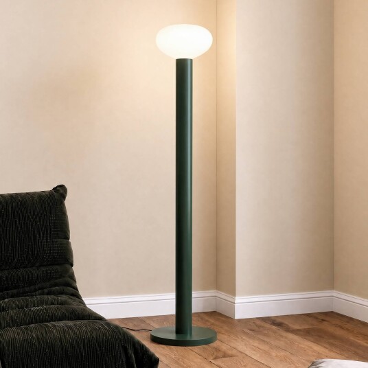 Designer gulvlampe Flo ALDEX Grønn Stue / spisestue Metall Design
