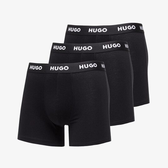 HUGO Boxerbr Triplet Pack - Black - S HUGO Boxerbr Triplet Pack - Black - S