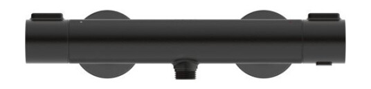Duravit dusjbatteri, sort