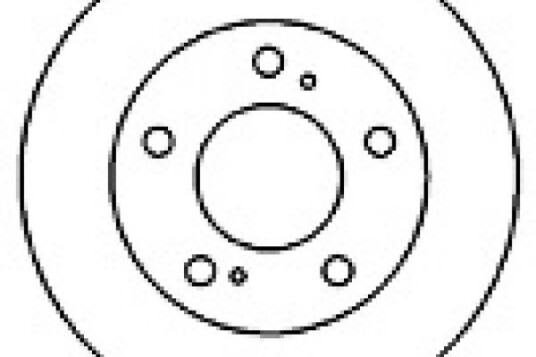 Bremseskive MAPCO 45504