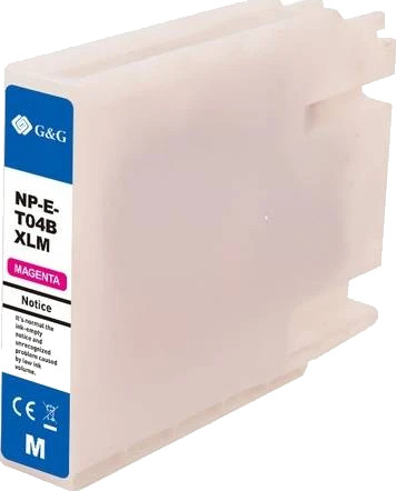 TB Blekkpatron T04B3 Magenta Høykapasitet (54ml), erstatter Epson C13T04B340