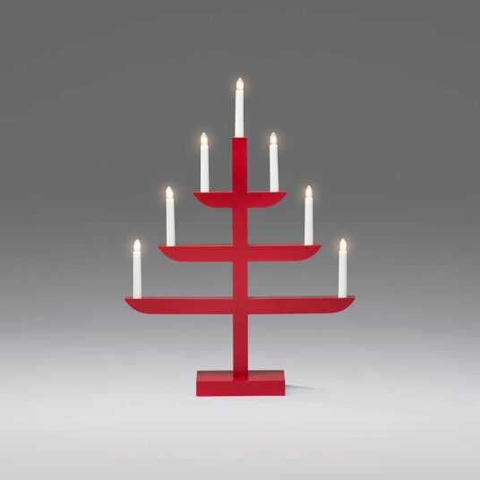 Adventstake Gnosjö Konstsmide 7L på Fot H65 Adventstake Gnosjö Konstsmide 7L på Fot H65