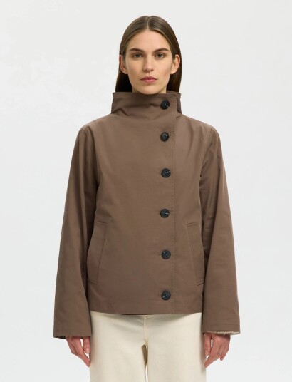 Selected Slfcilo Zoe Jacket Brown 34 Selected Slfcilo Zoe Jacket Brown 34