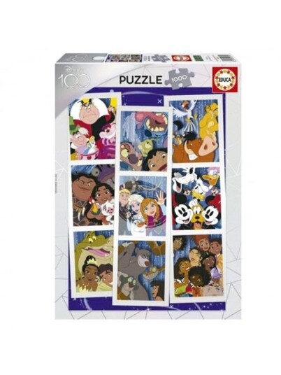 Educa Puzzle Educa 1000 Disney 100 Collage