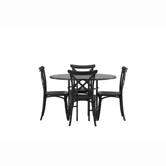 Venture Home Spisegruppe Venture Home Copenhagen med 4 Crosett Stoler GR23197
