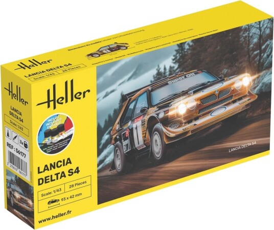 Heller Startsett 1/43 Lancia Delta S4