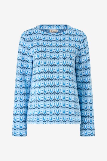 Jumperfabriken Pullover Tulipe Blå Jumperfabriken Pullover Tulipe Blå