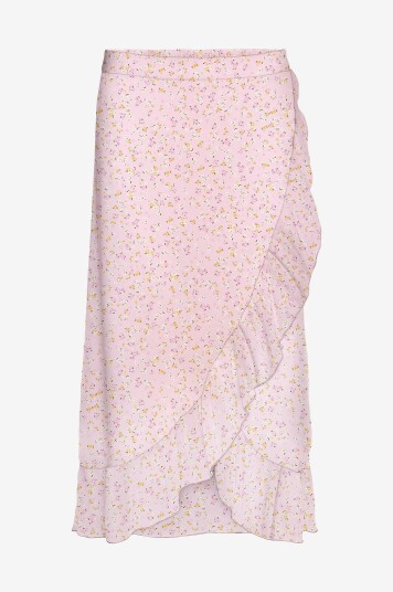 Vero Moda Skjørt vmSmilla H/W Wrap Skirt Wvn Rosa