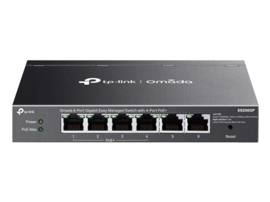 Tp-Link Omada Es206gp, Håndtert, Gigabit Ethernet (10/100/1000), Strøm Over Ethernet (Poe), Kan Monteres På Vegg Tp-Link Omada Es206gp, Håndtert, Gigabit Ethernet (10/100/1000), Strøm Over Ethernet (Poe), Kan Monteres På Vegg
