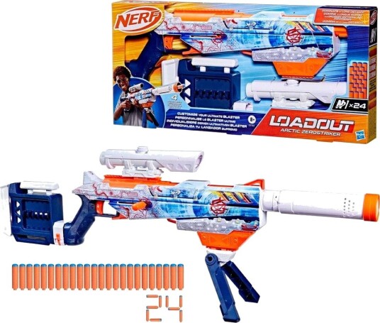 NERF LoadOut Arctic Zerostriker NERF LoadOut Arctic Zerostriker