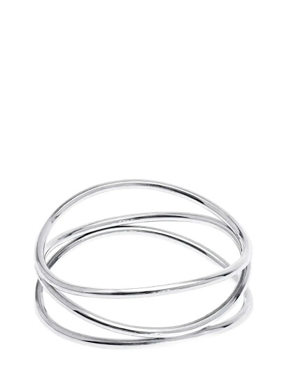 TIMI OF SWEDEN Maria Interlocked Ring Stainless Steel Silver 53