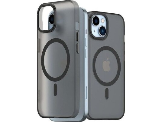 Araree Aero Frame-Deksel Iphone 15 6.1" Gjennomsiktig-Svart/Klar Svart Ar20-01828D
