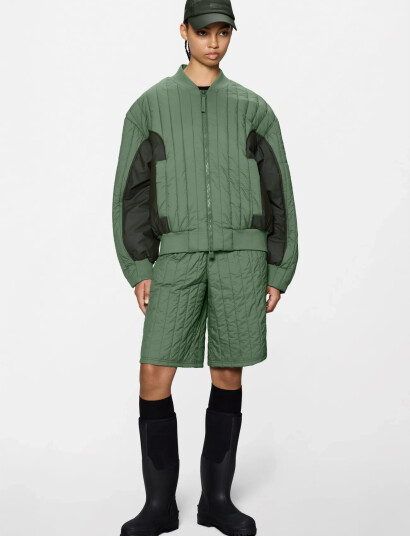 Rains Koya Vision Bomber Jacket T1   Green   M