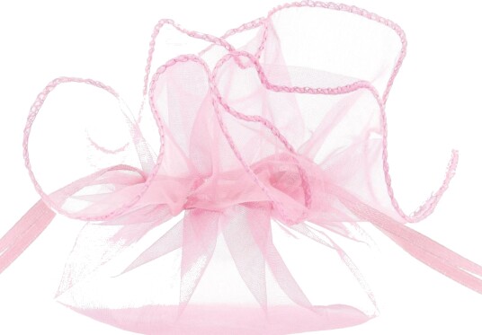 Partydeco Organzaposer Rosa WRG6-081-10