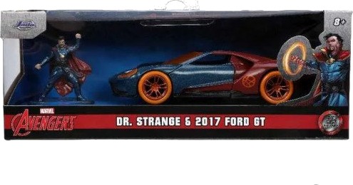 Jada Marvel Doctor Strange Ford GT Modellbil Med Metallfigur 1:32