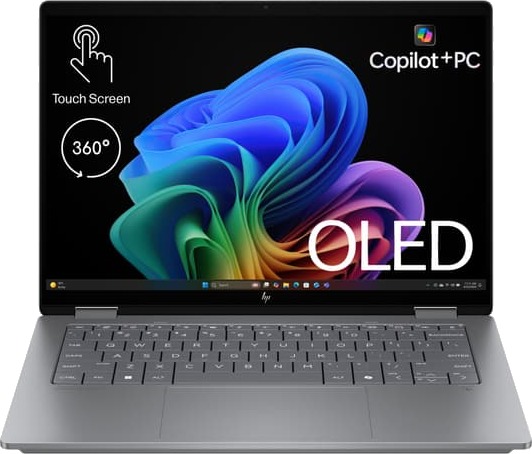 HP OmniBook X Flip AI 7-350/16/512/OLED 14" bærbar PC