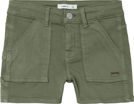 name it Nkfrose Reg Twi Shorts 7740-Mf Noos Green 152