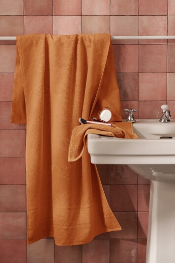 Staycation - Badehåndkle Kind 70x140 cm - Orange