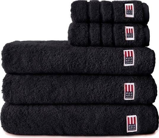 Lexington Icons Original håndkle 100x150 cm Black Lexington Icons Original håndkle 100x150 cm Black