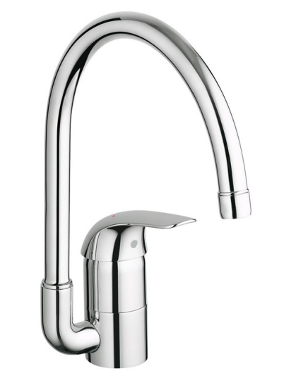 Grohe Euroeco Kjøkkenarmatur med Uttrekk og Krom Finish