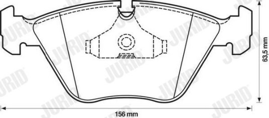 Bremseklosser JURID 571355J