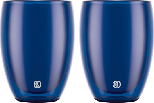 Bodum Pavina glass 35 cl 2 stk blå