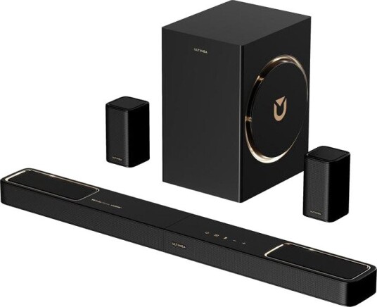 Ultimea Skywave F40 5.1.2 Surroundlyd Lydplanke med Subwoofer Ultimea Skywave F40 5.1.2 Surroundlyd Lydplanke med Subwoofer