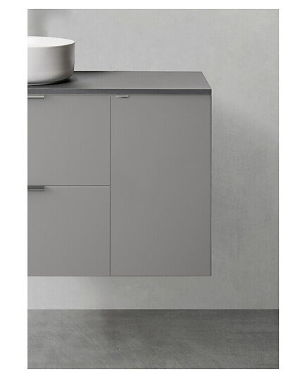 Hafa Shape 300 Sidemodul m/1 dør 30x45,3x53,5 cm Push Open Grå