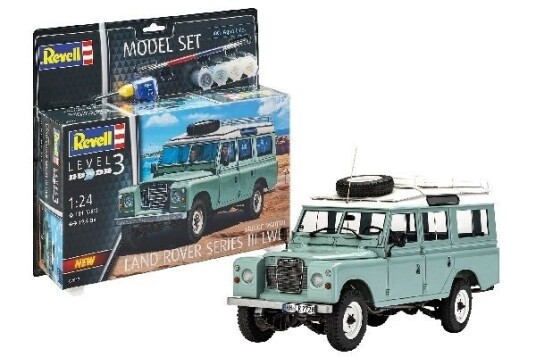 Revell 1:24 Modellbyggesett Land Rover Series III Off-road Kjøretøy