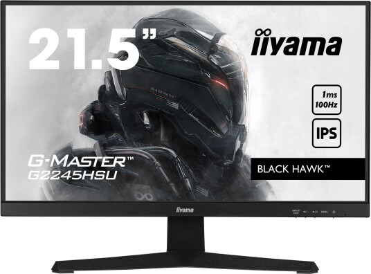 Iiyama G-Master 21,5" Gaming Skjerm 100Hz IPS FHD Black Iiyama G-Master 21,5" Gaming Skjerm 100Hz IPS FHD Black
